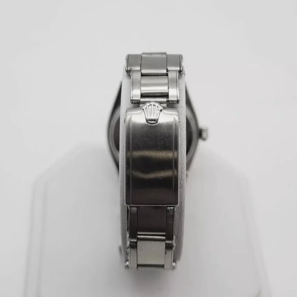 Vintage Rolex 34mm 18k Yellow Gold Stainless Steel Mens Watch